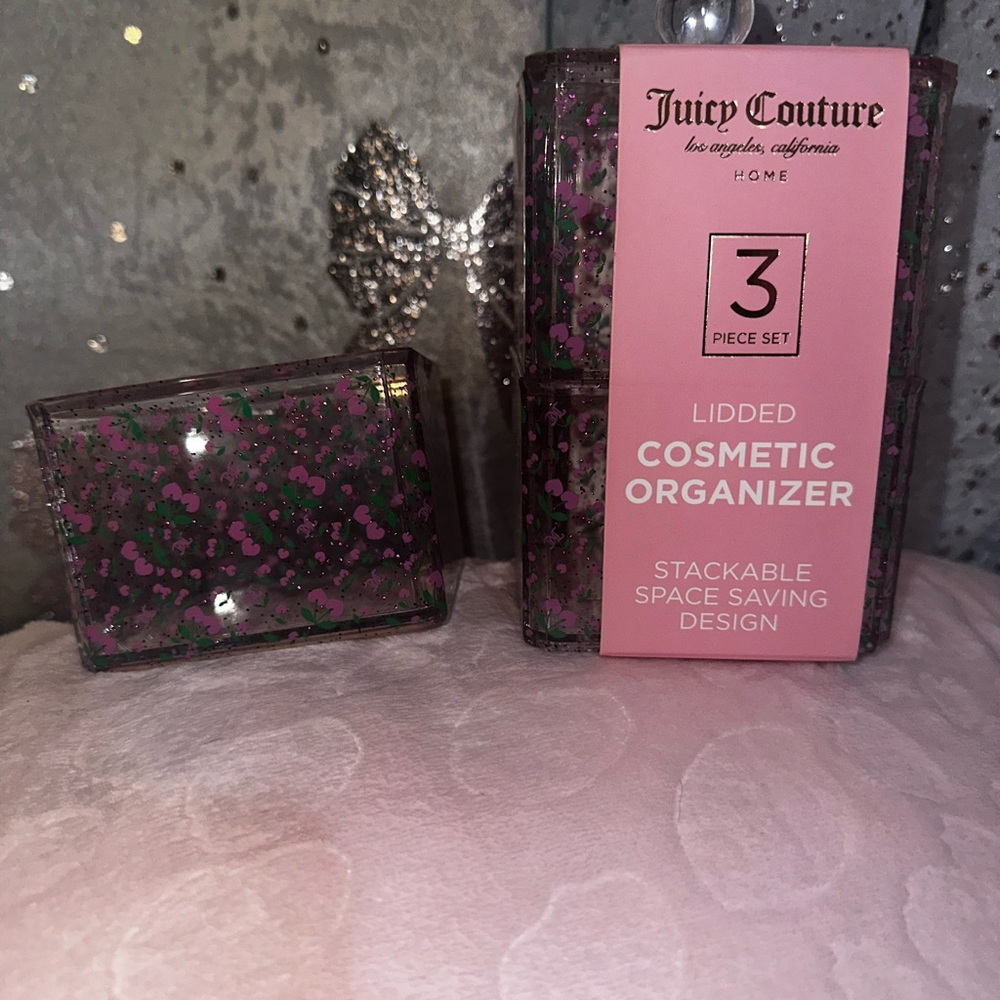 Juicy Couture cherry storage set